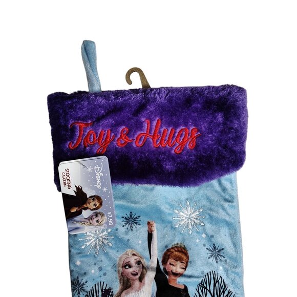 Ruz Disney Frozen Elsa and Anna 18 inch Plush Christmas Stocking - Picture 3 of 5
